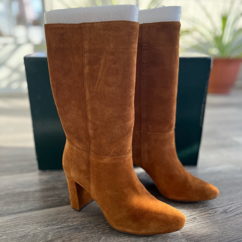 Ralph Lauren Women's Artizan II Mid-Shaft Boots; Only wore once; Like New!